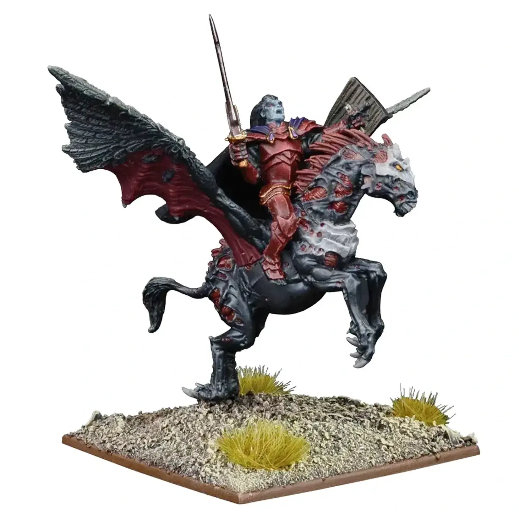 Mantic Vampire on Undead Pegasus - Undead - Kings of War