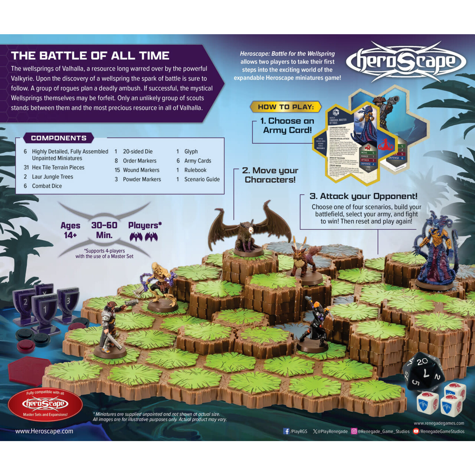 Battle for the Wellspring Battle Box - Heroscape: Age of Annihilation (ENG)