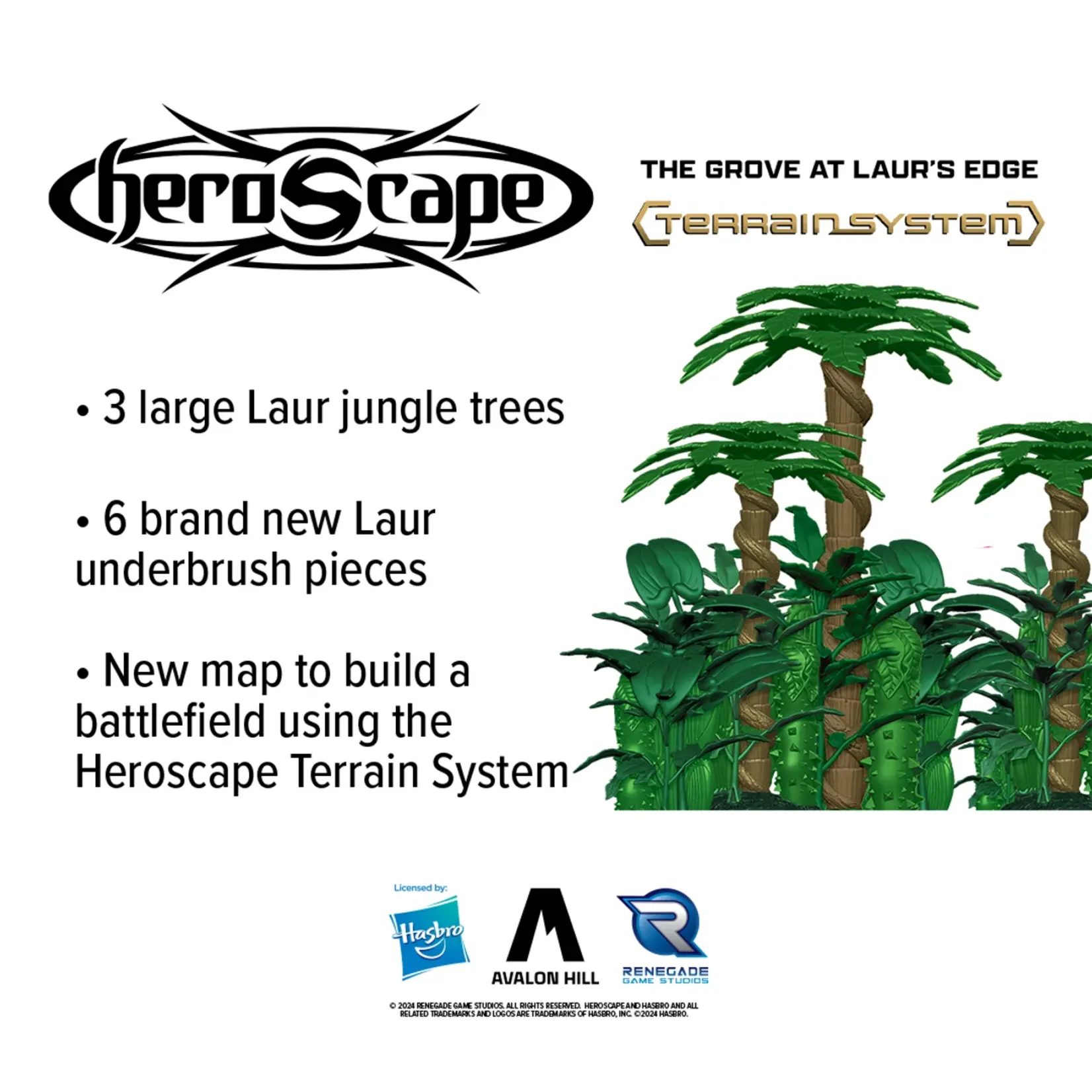 The Grove at Laur's Edge Terrain Expansion - Heroscape: Age of Annihilation (ENG)