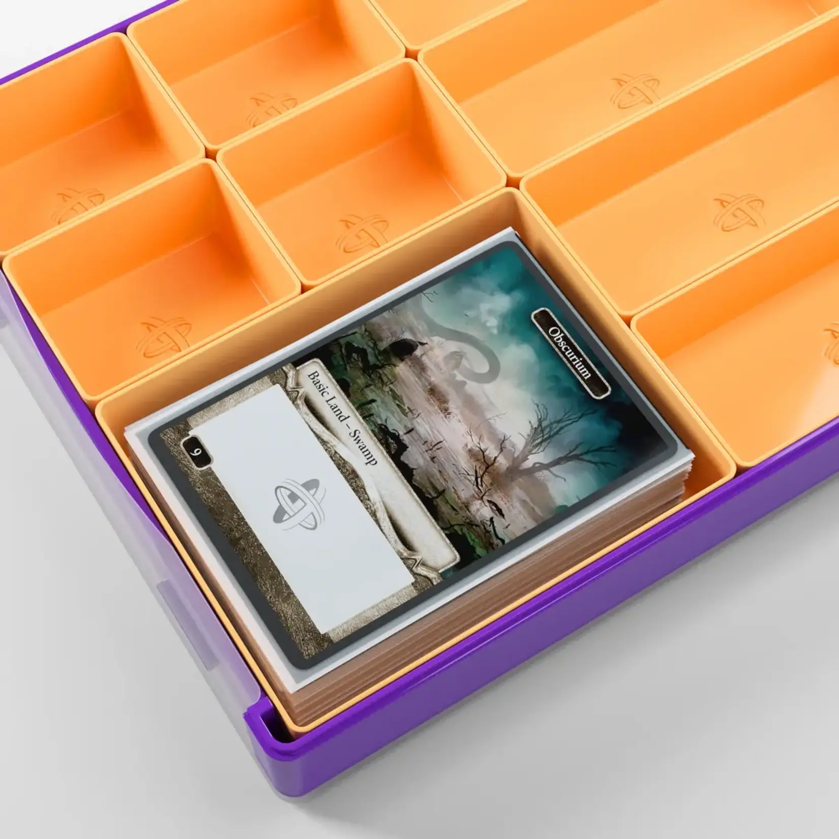 Organisateur "Token Silo Convertible" Violet/Orange - Gamegenic