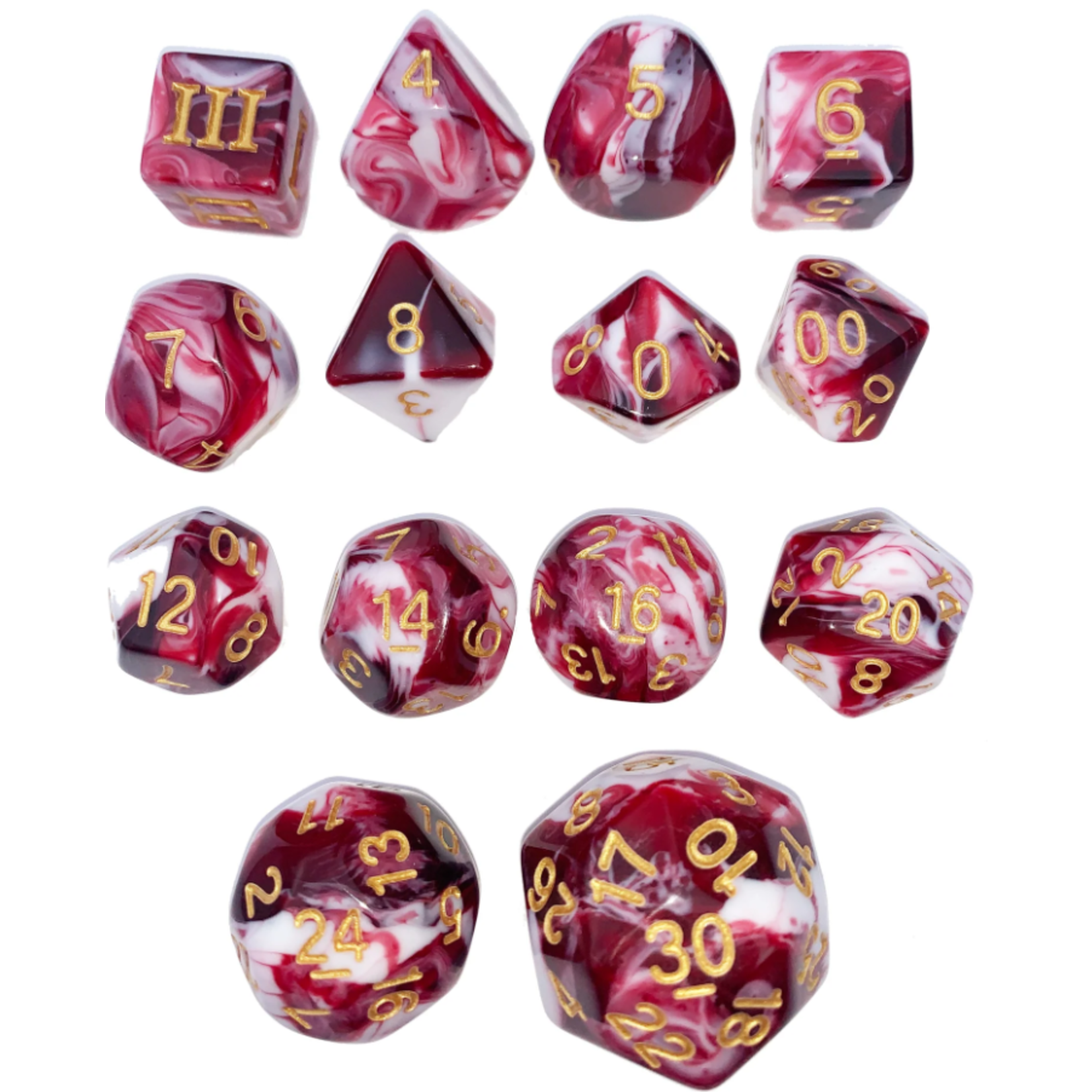 Impact Miniatures Vampiric Touch - 14-Die Set for Dungeon Crawl Classics (DCC)
