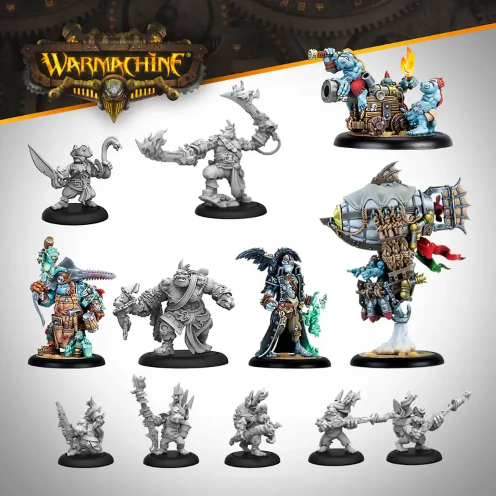 Steamforged Games Brineblood Marauders Auxiliary Expansion - Southern Kriels - Warmachine
