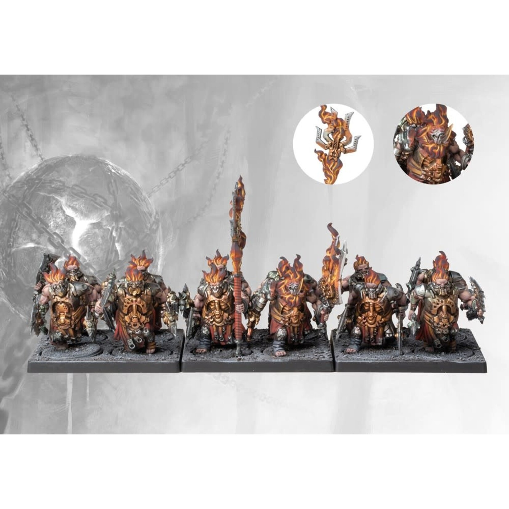 Para Bellum Games Flame Berserkers / Magmaforged (Dual Kit) 5th Anniversary Remix - Dweghom - Conquest