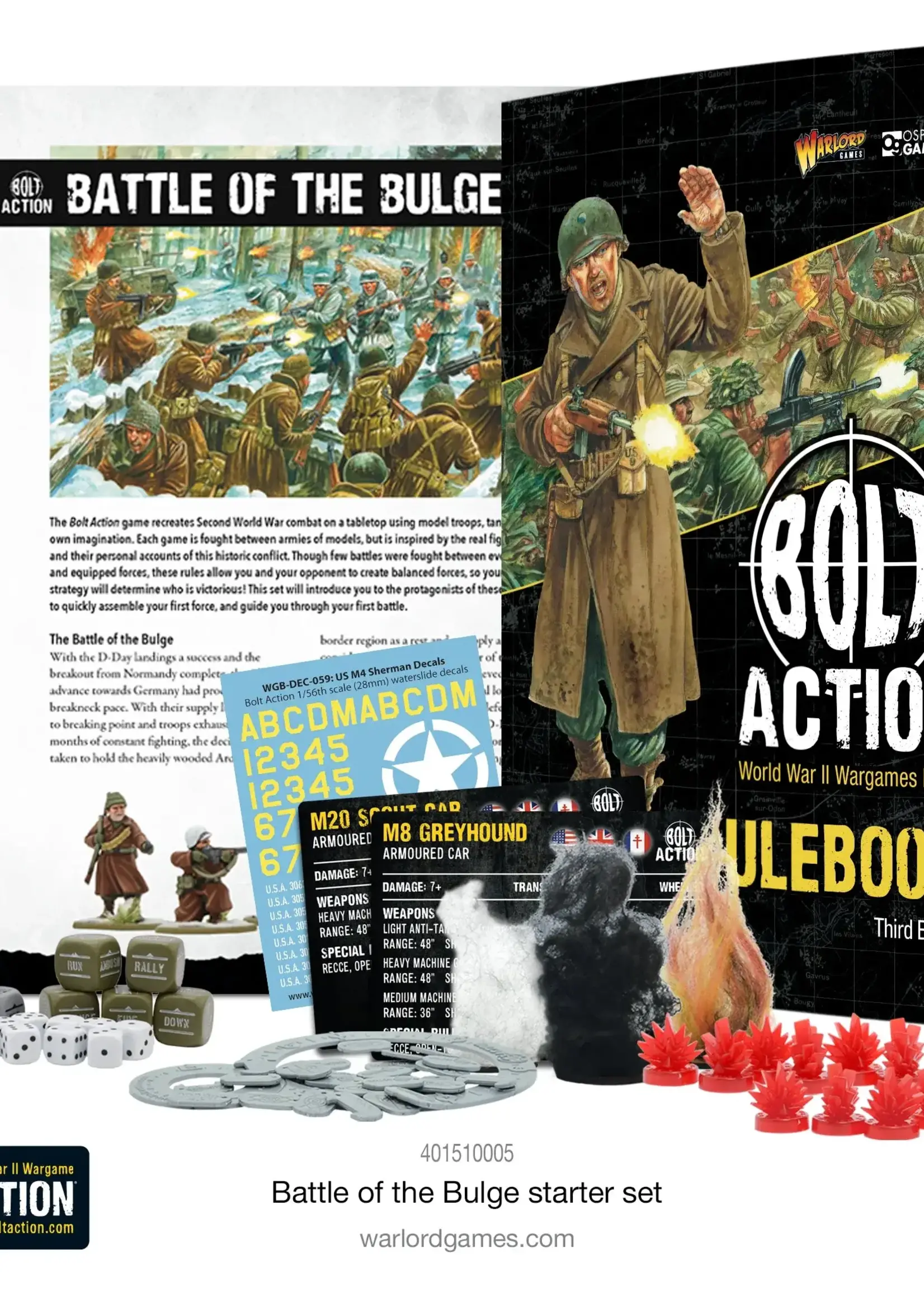 Bolt Action: Battle of the Bulge - starter set - 3rd edition - Deskové hry | Planeta Her