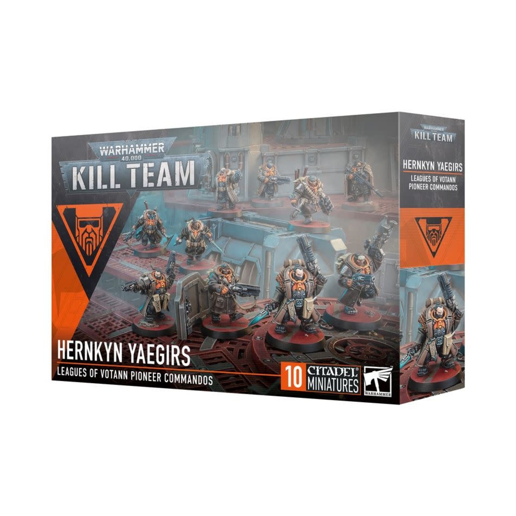 Games Workshop Hernkyn Yaegirs: Leagues of Votann Pioneer Commandos - Warhammer 40,000 Kill Team