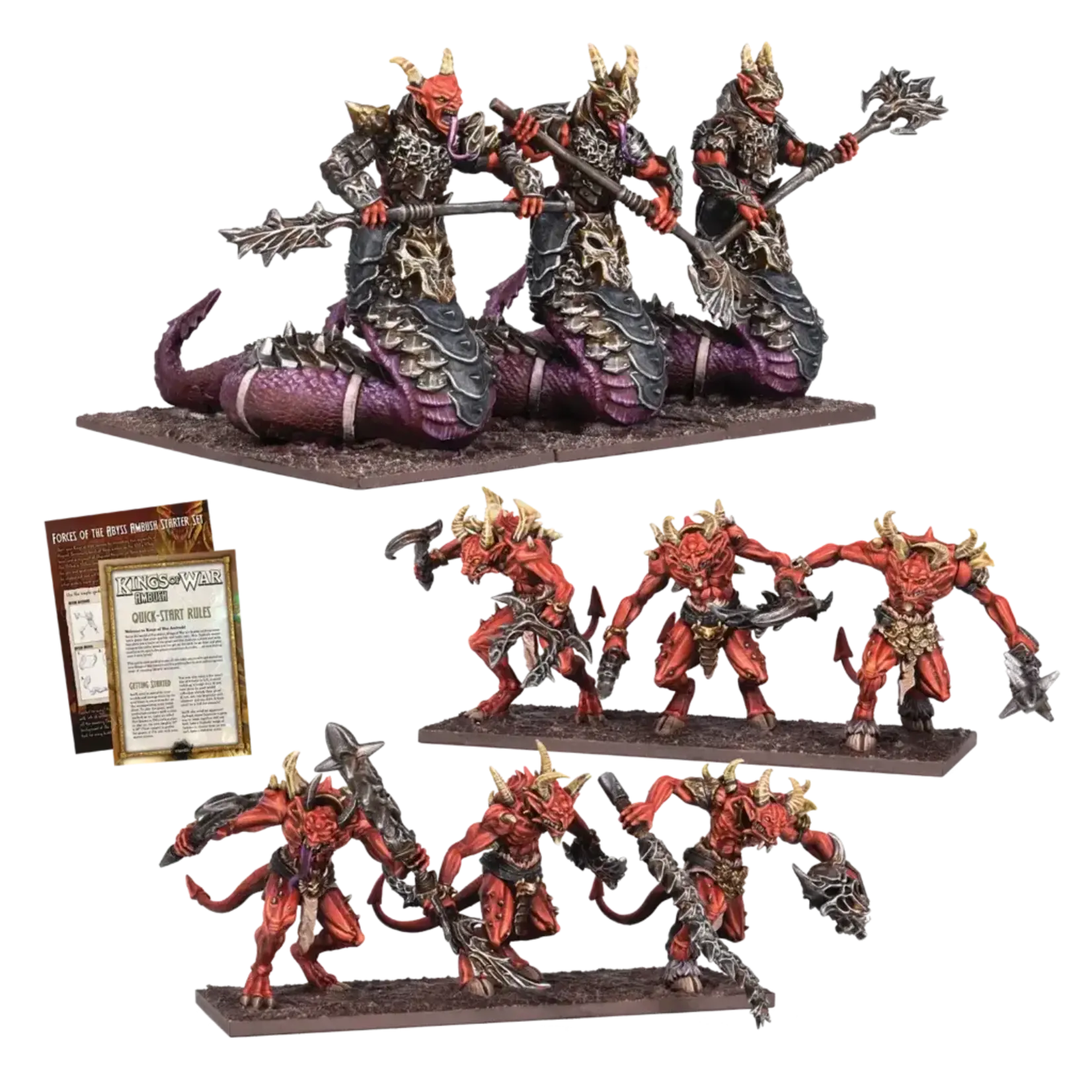 Mantic Forces of the Abyss Ambush Starter - Kings of War