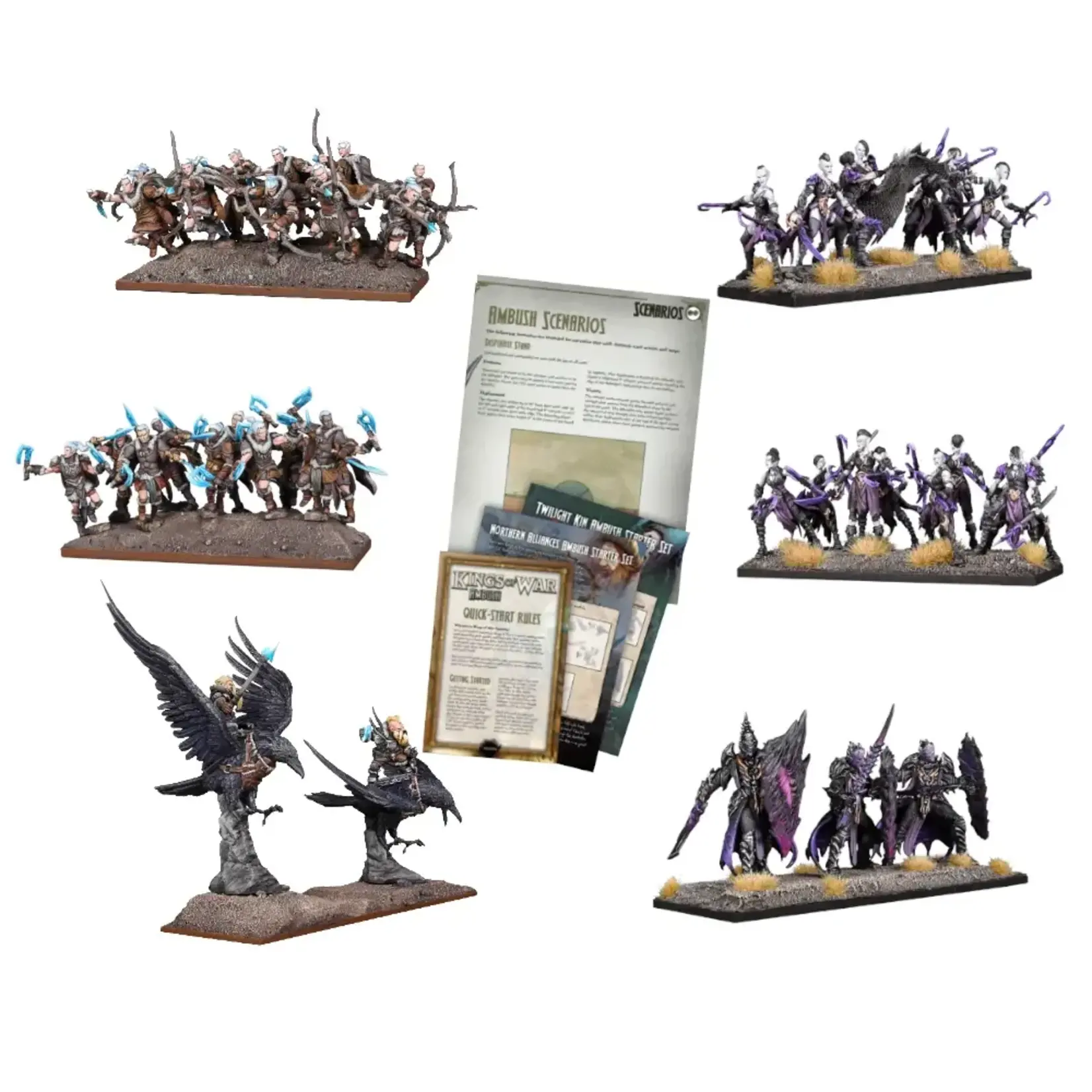 Mantic The Chill of Twilight - Kings of War Ambush 2 Player Set
