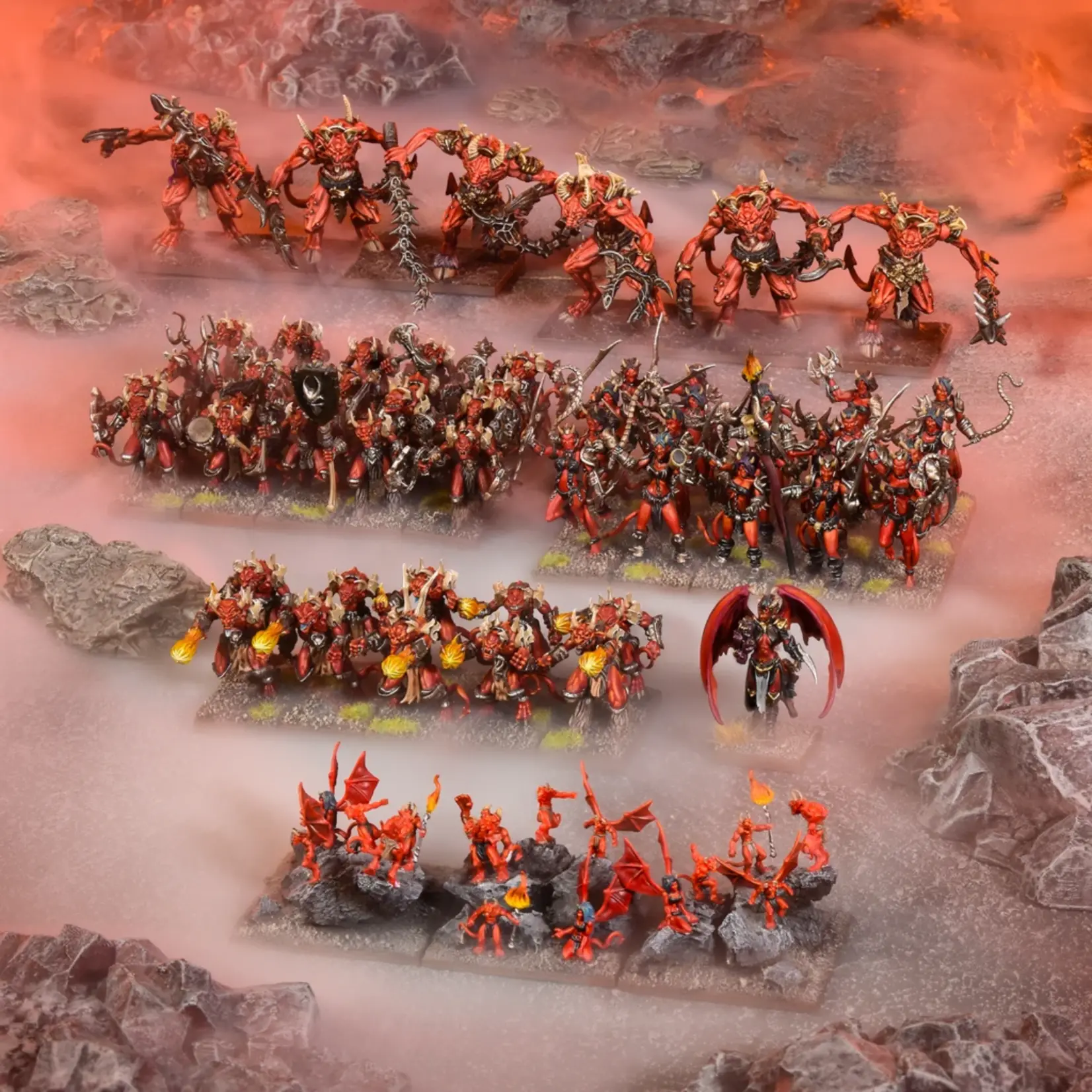 Mantic Force of the Abyss Army - Kings of War