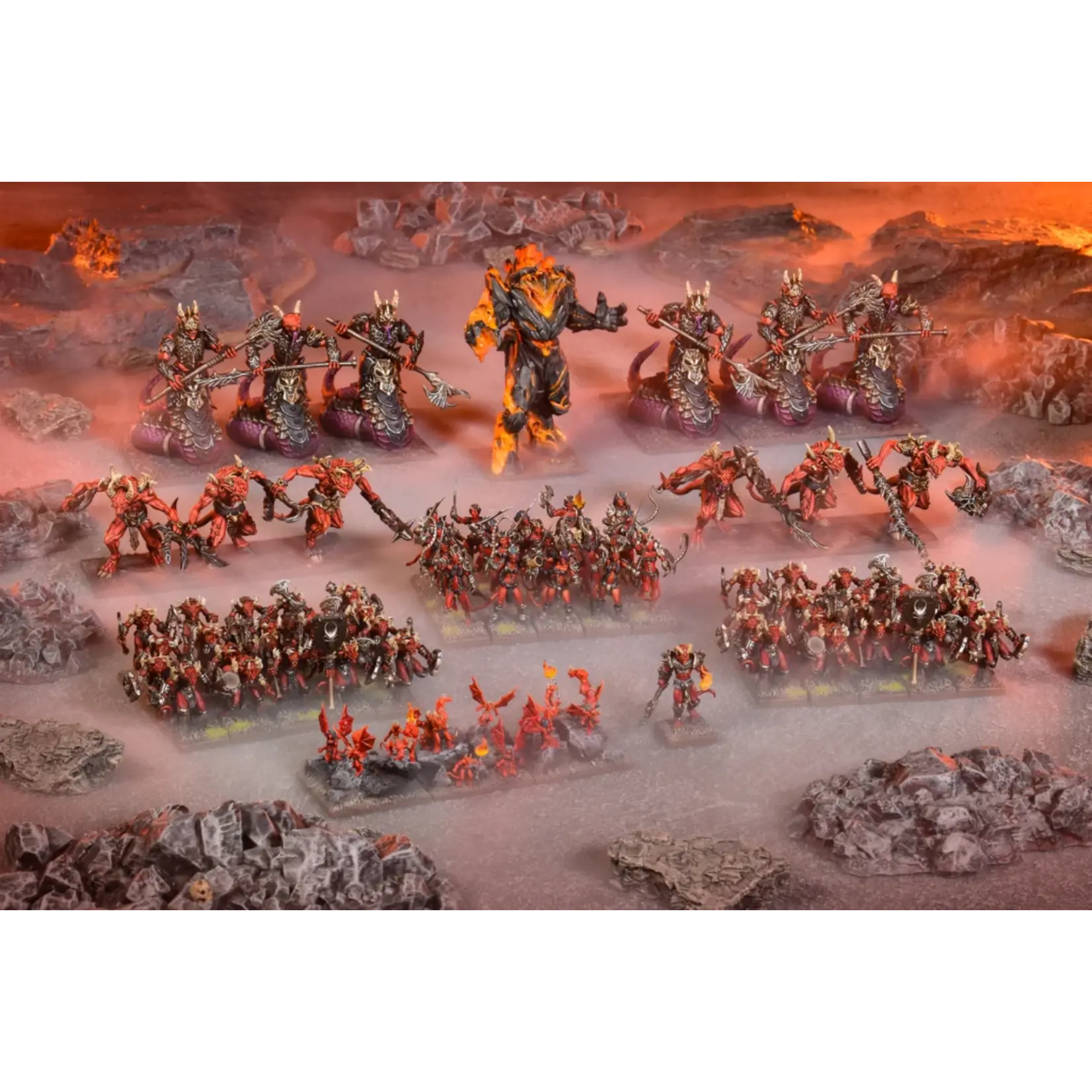 Mantic Forces of the Abyss Mega Army - Kings of War