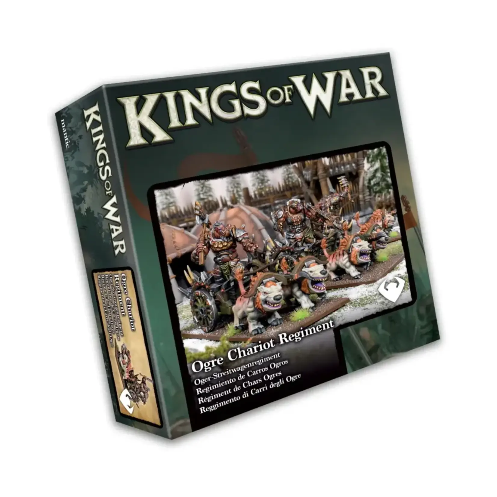 Mantic Ogre Chariot Regiment - Ogres - Kings of War