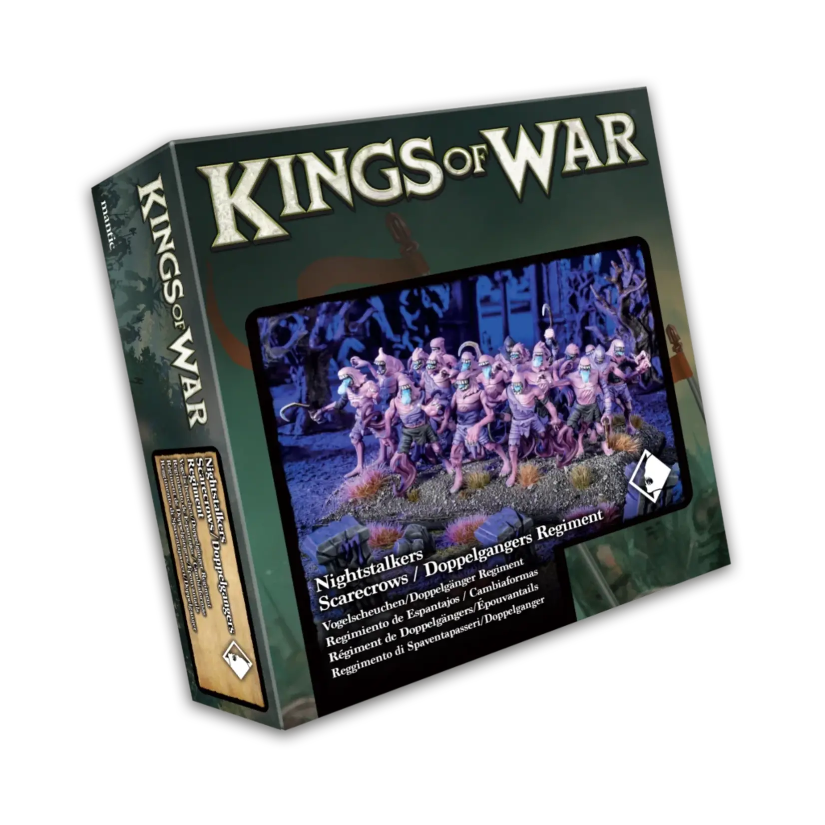 Mantic Scarecrows / Doppelgangers Regiment - Nightstalkers - Kings of War