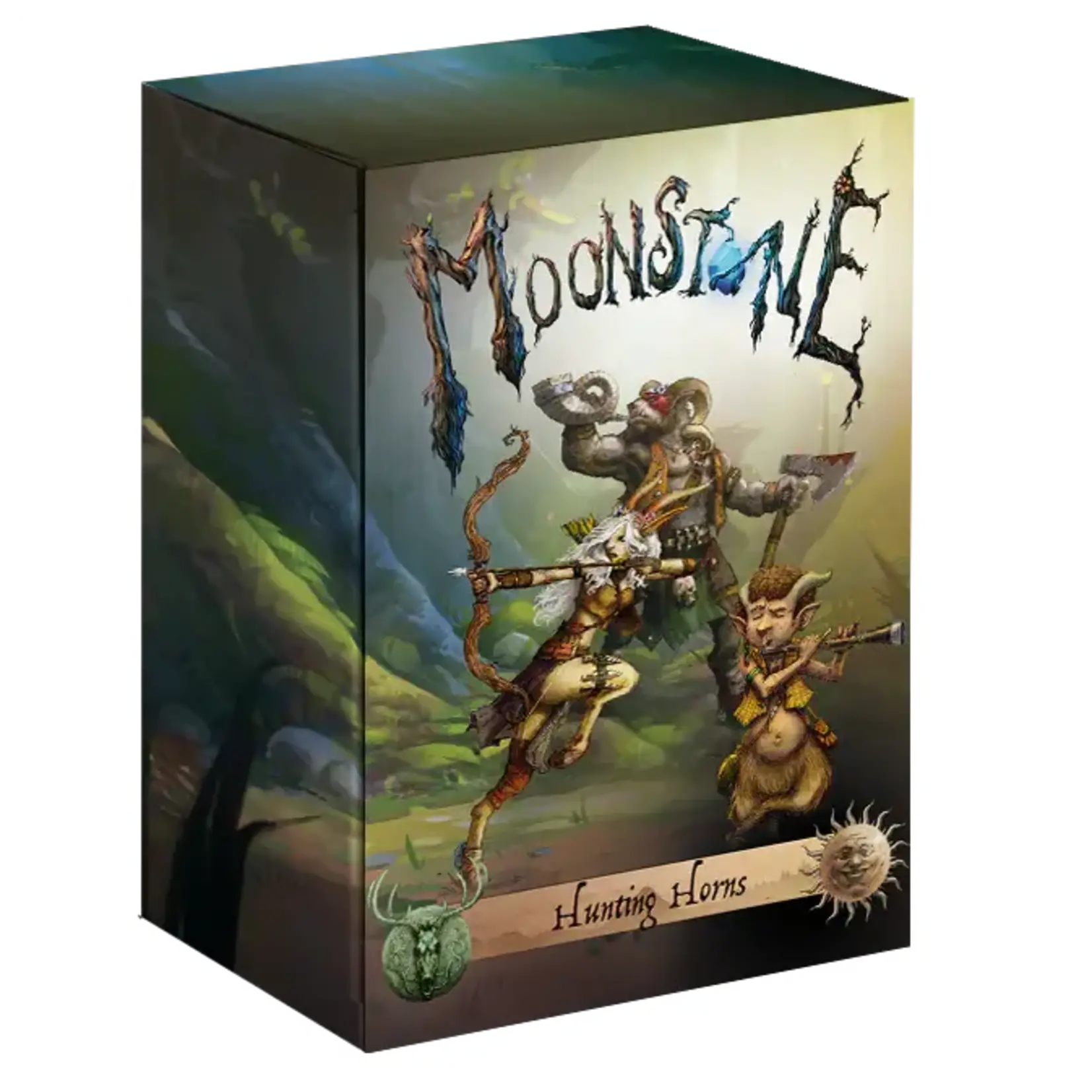 Goblin King Games Hunting Horns - Moonstone
