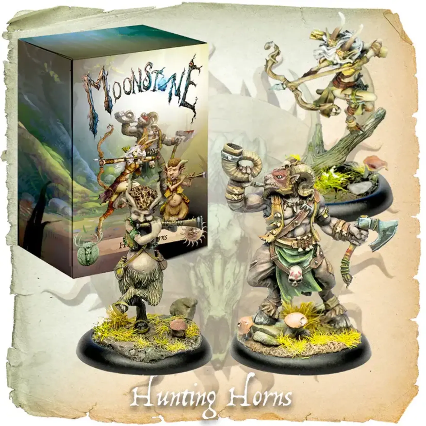 Goblin King Games Hunting Horns - Moonstone