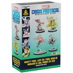 Mighty Thor, Lady Sif, Hero of MIdgard & Loki, Prince of Lies - Marvel: Crisis Procotol (ML)