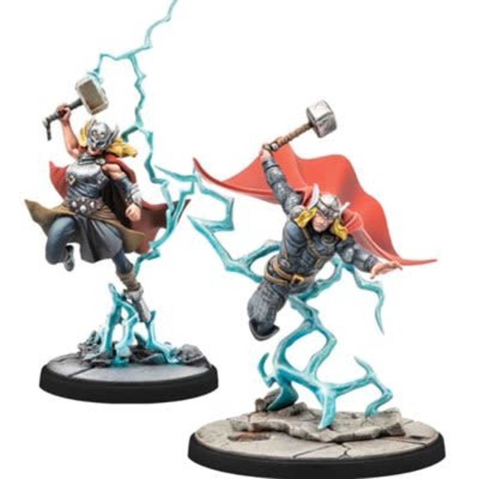Mighty Thor, Lady Sif, Hero of MIdgard & Loki, Prince of Lies - Marvel: Crisis Procotol (ML)