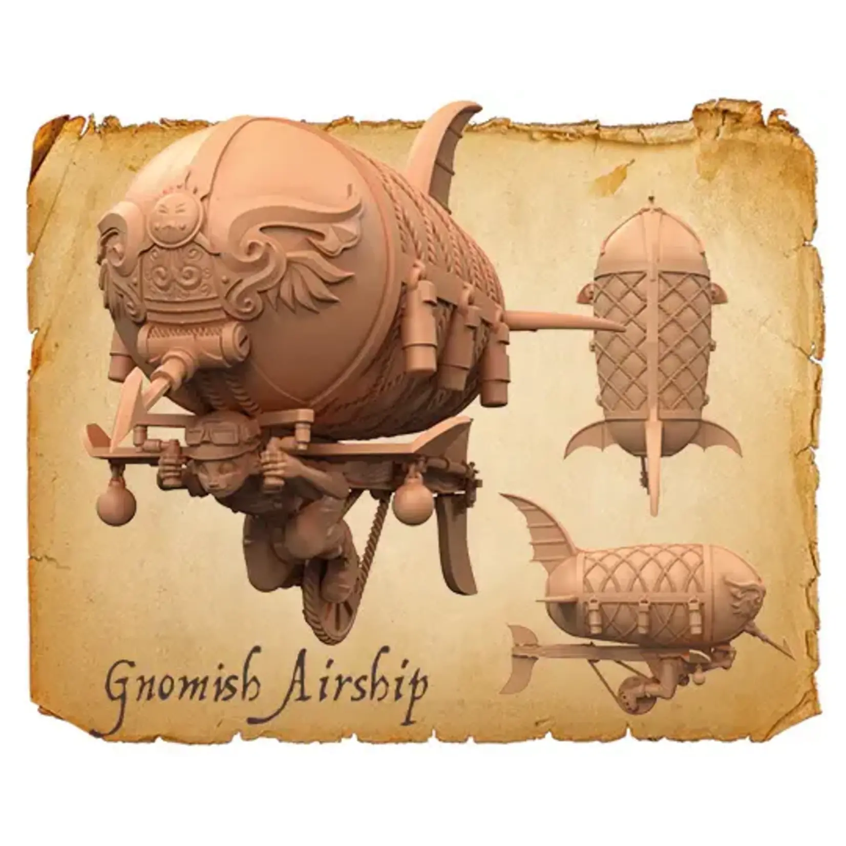 Goblin King Games Gnomish Airship - Commonwealth - Moonstone