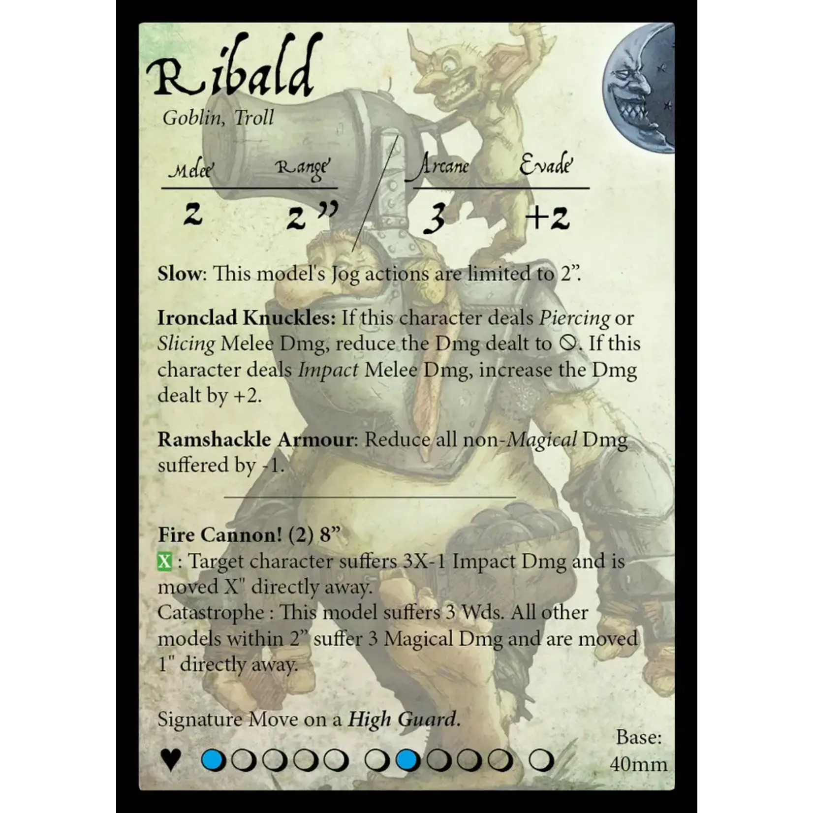 Goblin King Games Ribald - Dominion - Moonstone