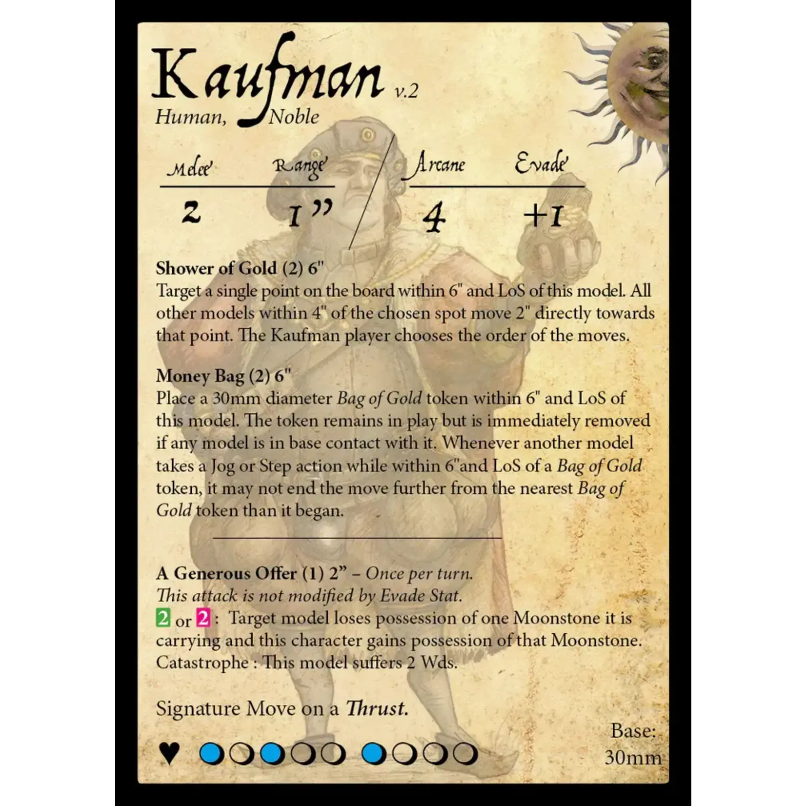 Goblin King Games Rags to Riches - Commonwealth - Moonstone