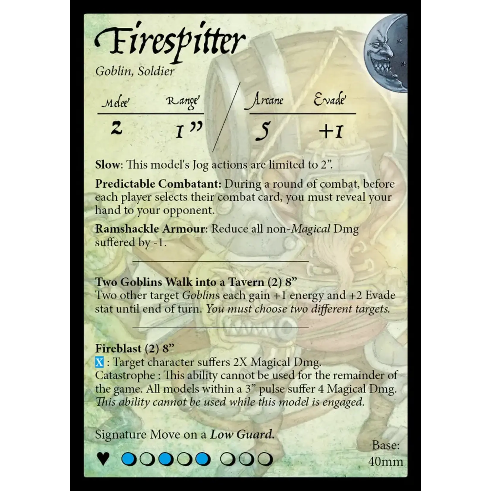 Goblin King Games Firespitter - Dominion - Moonstone