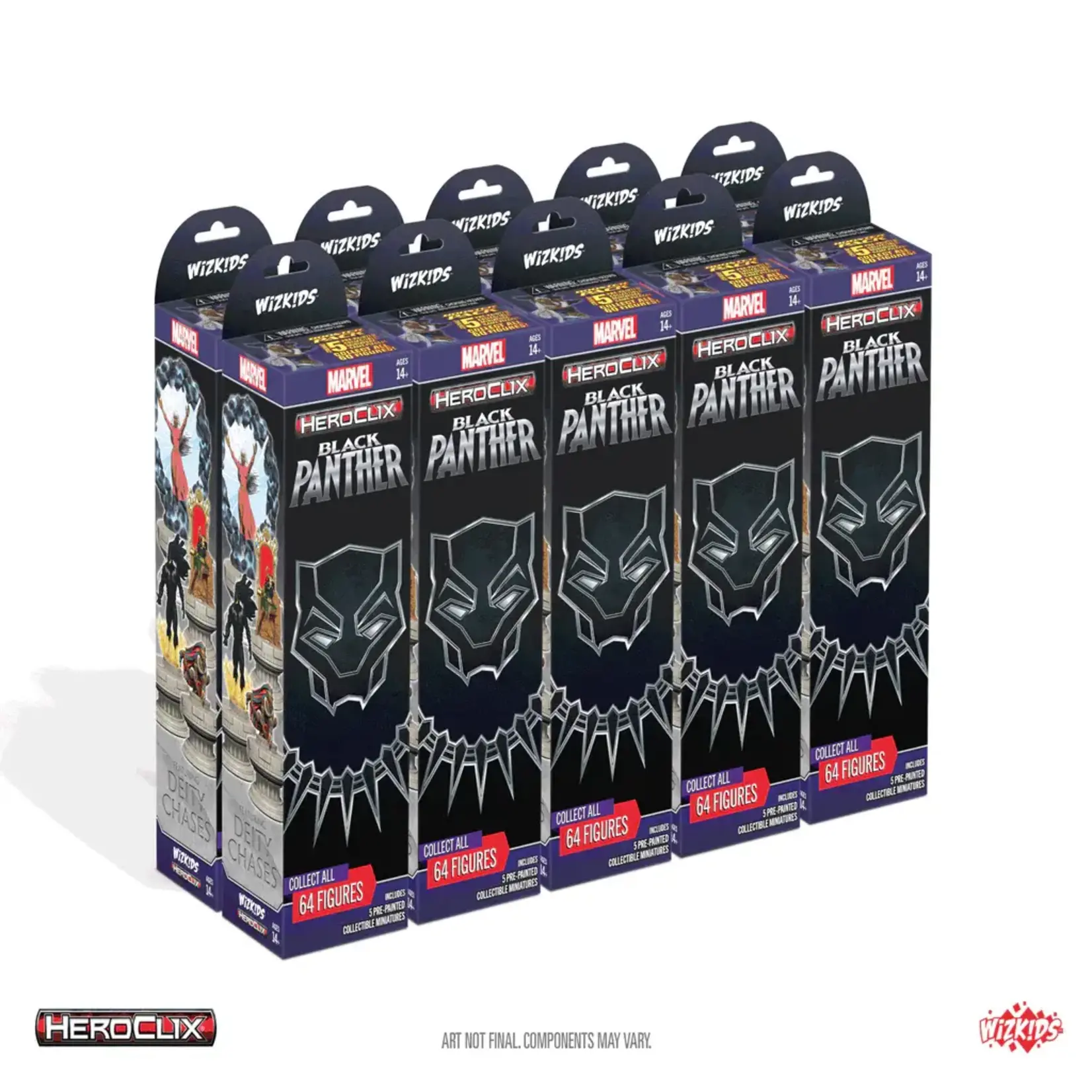 WizKids Marvel Heroclix Black Panther, brique de 10 boosters