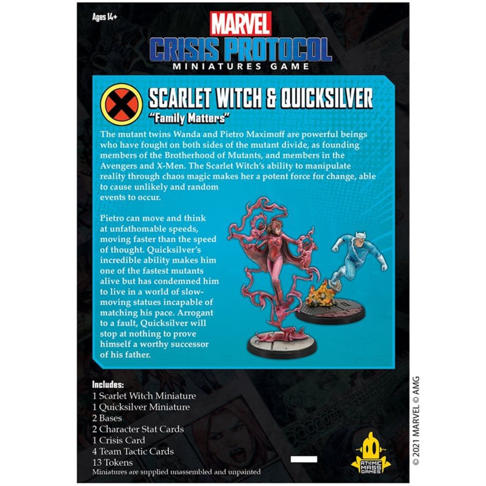 Scarlet Witch & Quicksilver - Marvel: Crisis Protocol (eng)
