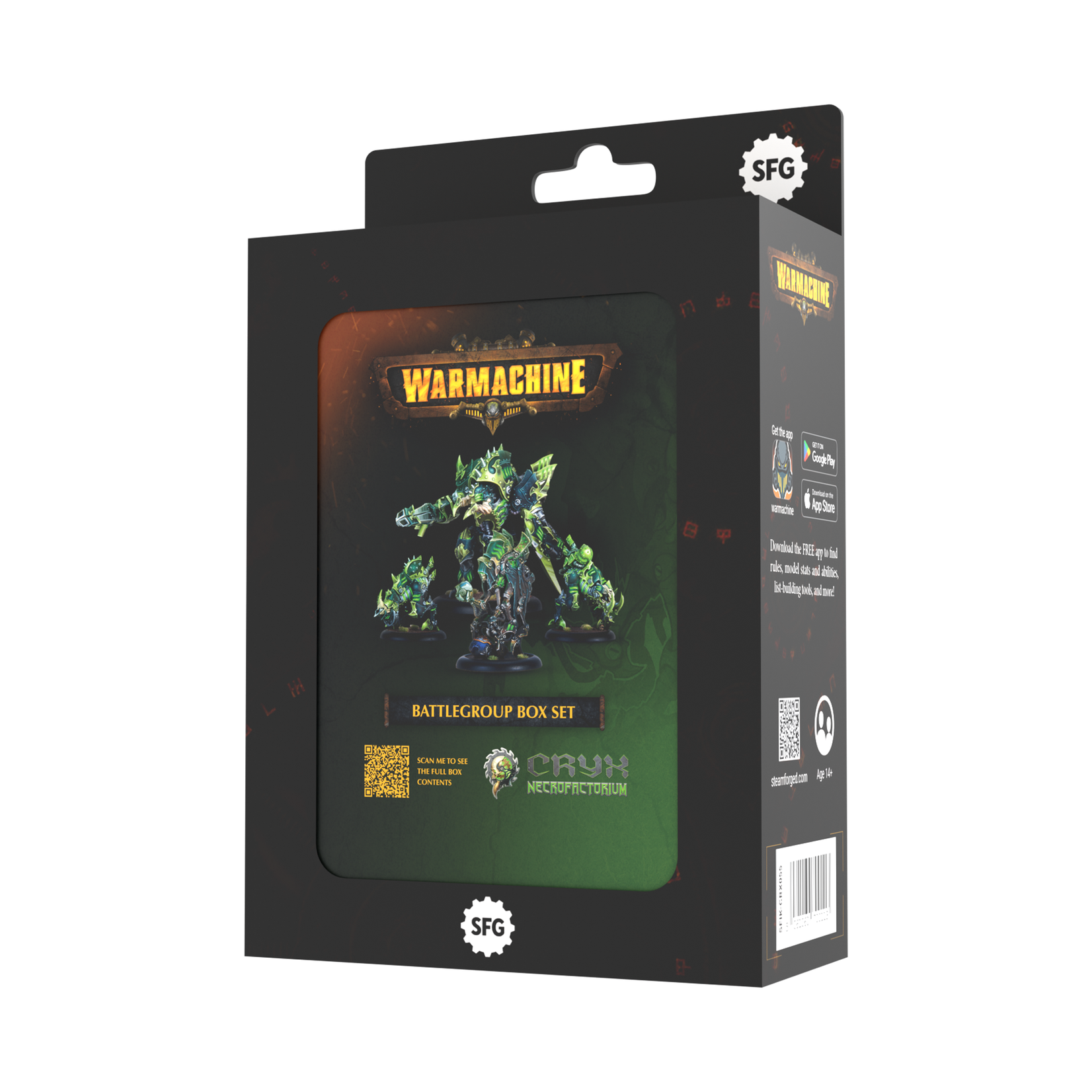 Steamforged Games Cryx Necrofactorium Battlegoup Box Set - Warmachine