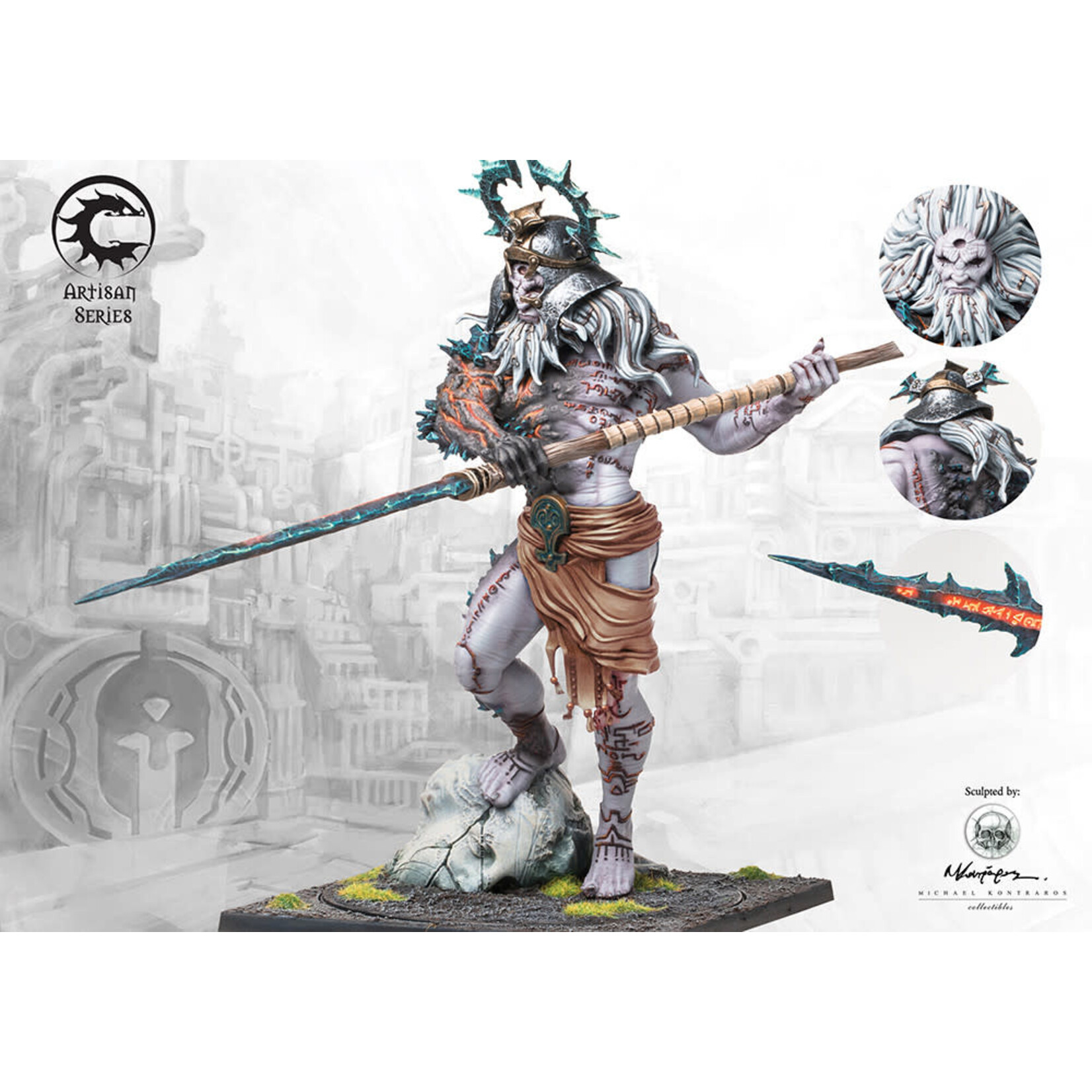 Para Bellum Games Promethean Seidr / Jotnar Seidr Artisan Series (dual kit)- City States/Nords - Conquest