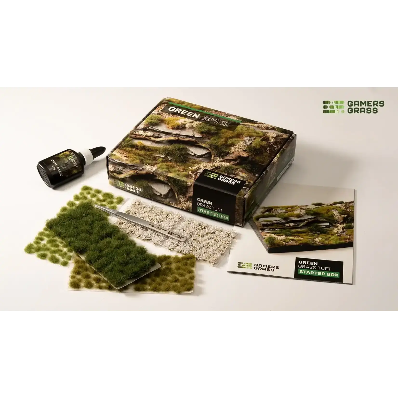 Gamers Grass Green Grass Tuft Starter Box - Gamers Grass