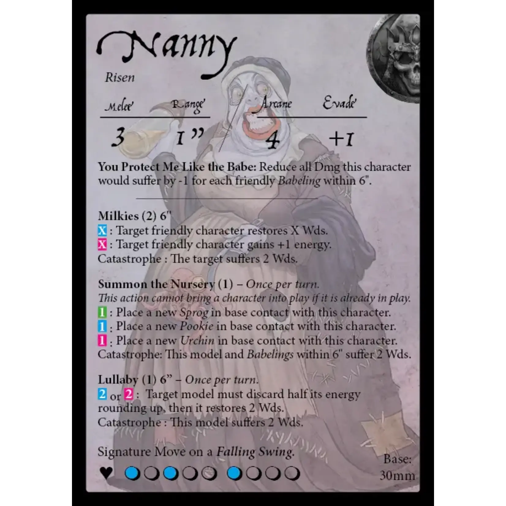 Goblin King Games Nanny - Shades of Moonreach - Moonstone