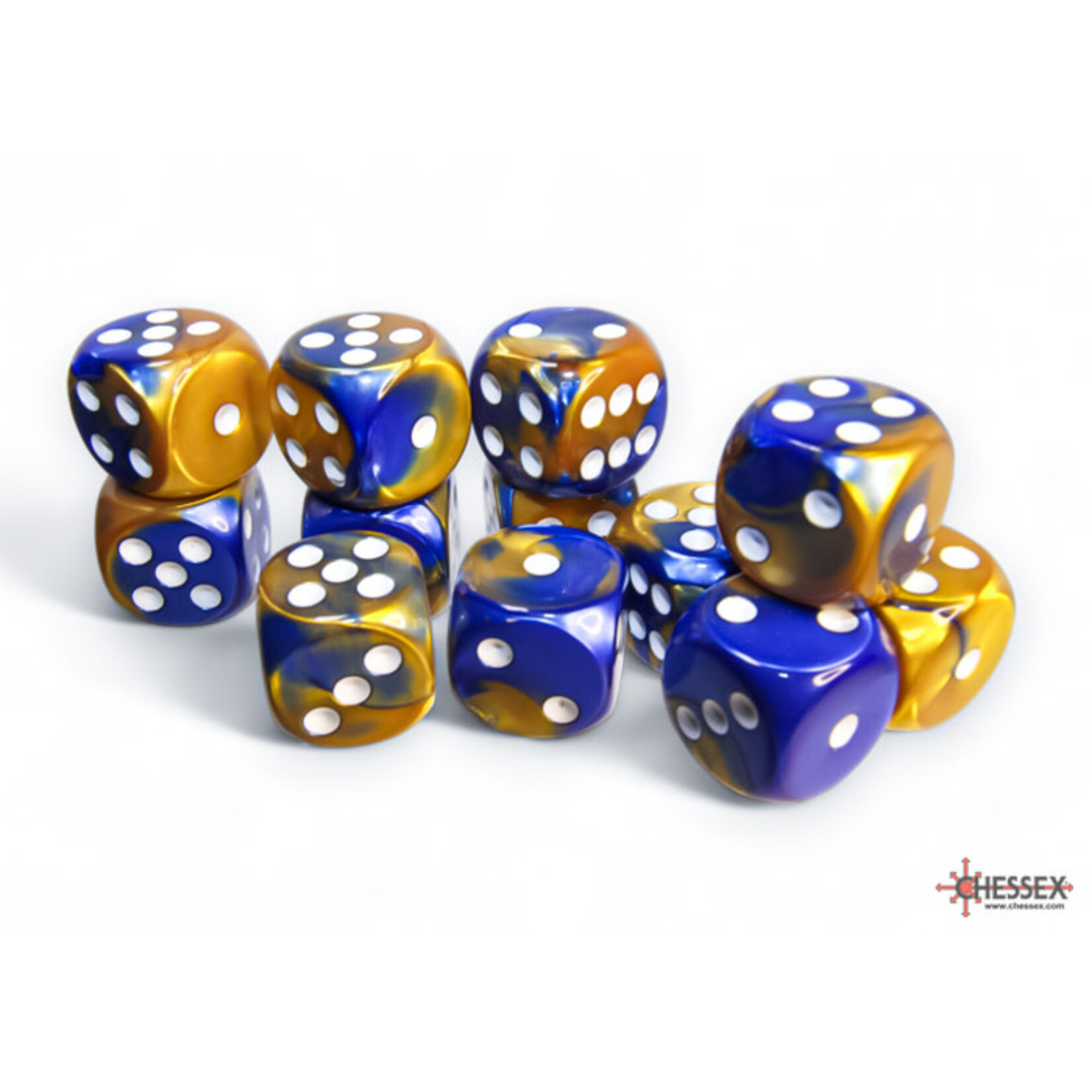 GEMINI 12D6 BLUE-GOLD/WHITE 16MM
