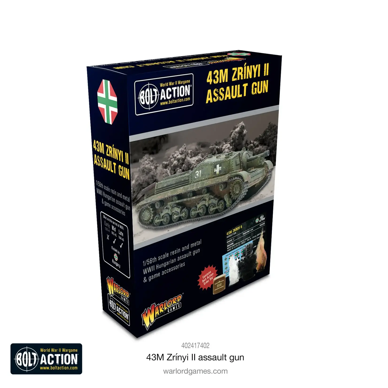 Warlord Games 43M Zrínyi II Assault Gun - Bolt Action