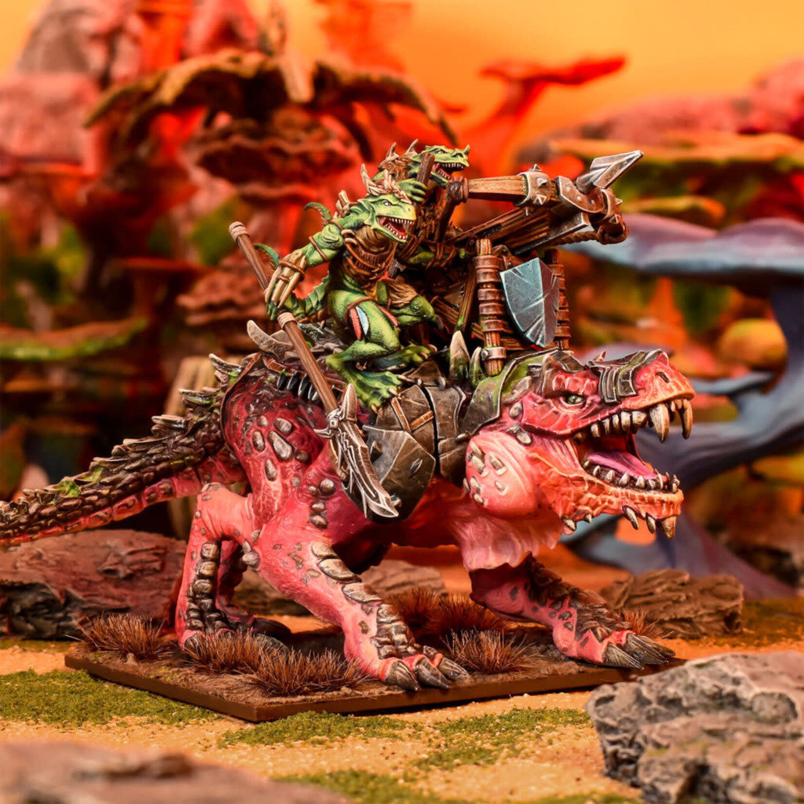 Mantic Ghekkotah Slasher - Salamanders - Kings of War