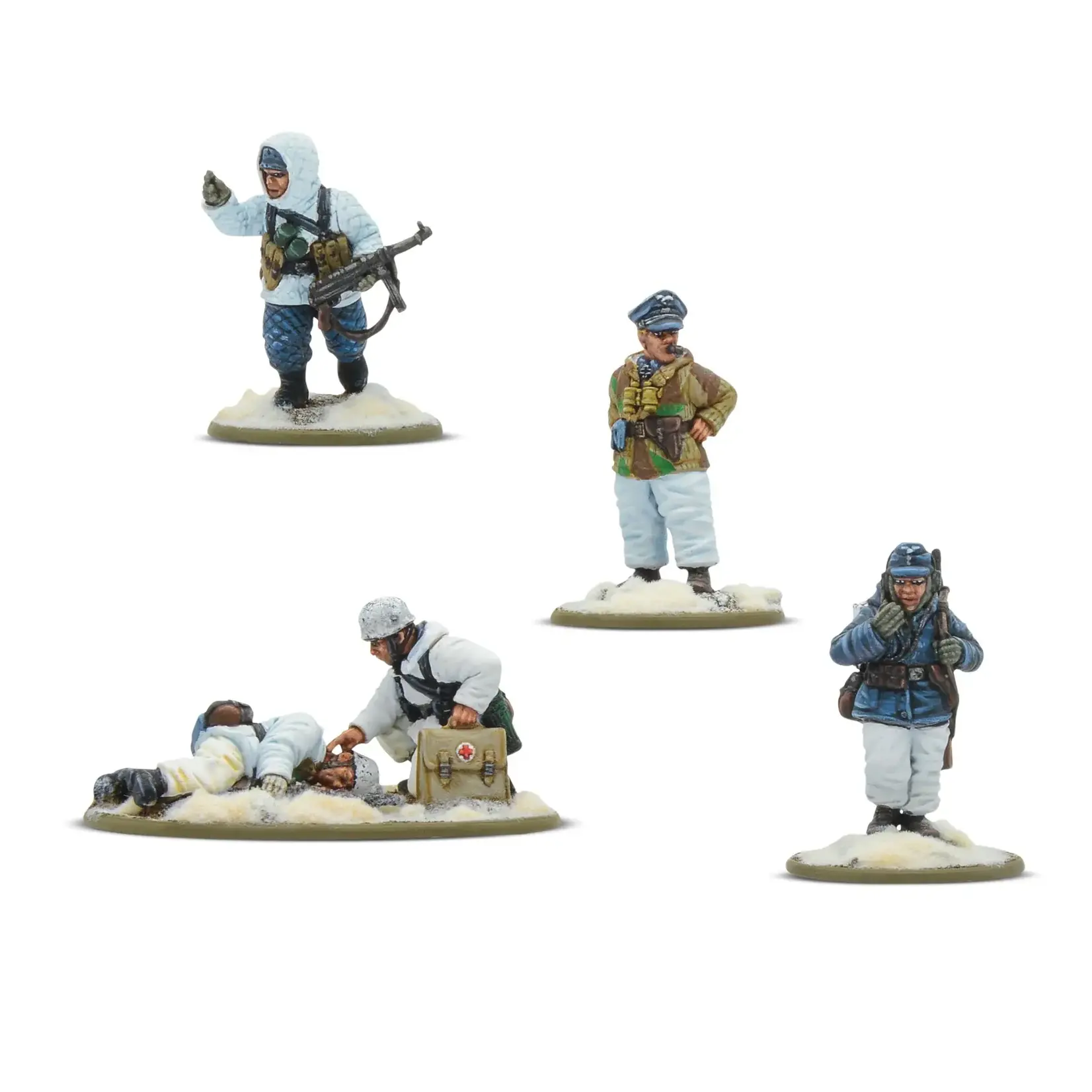 Warlord Games Fallschirmjäger (Winter) HQ - Bolt Action