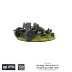 Warlord Games Blitzkrieg German Pak 36 anti-tank gun - Bolt Action