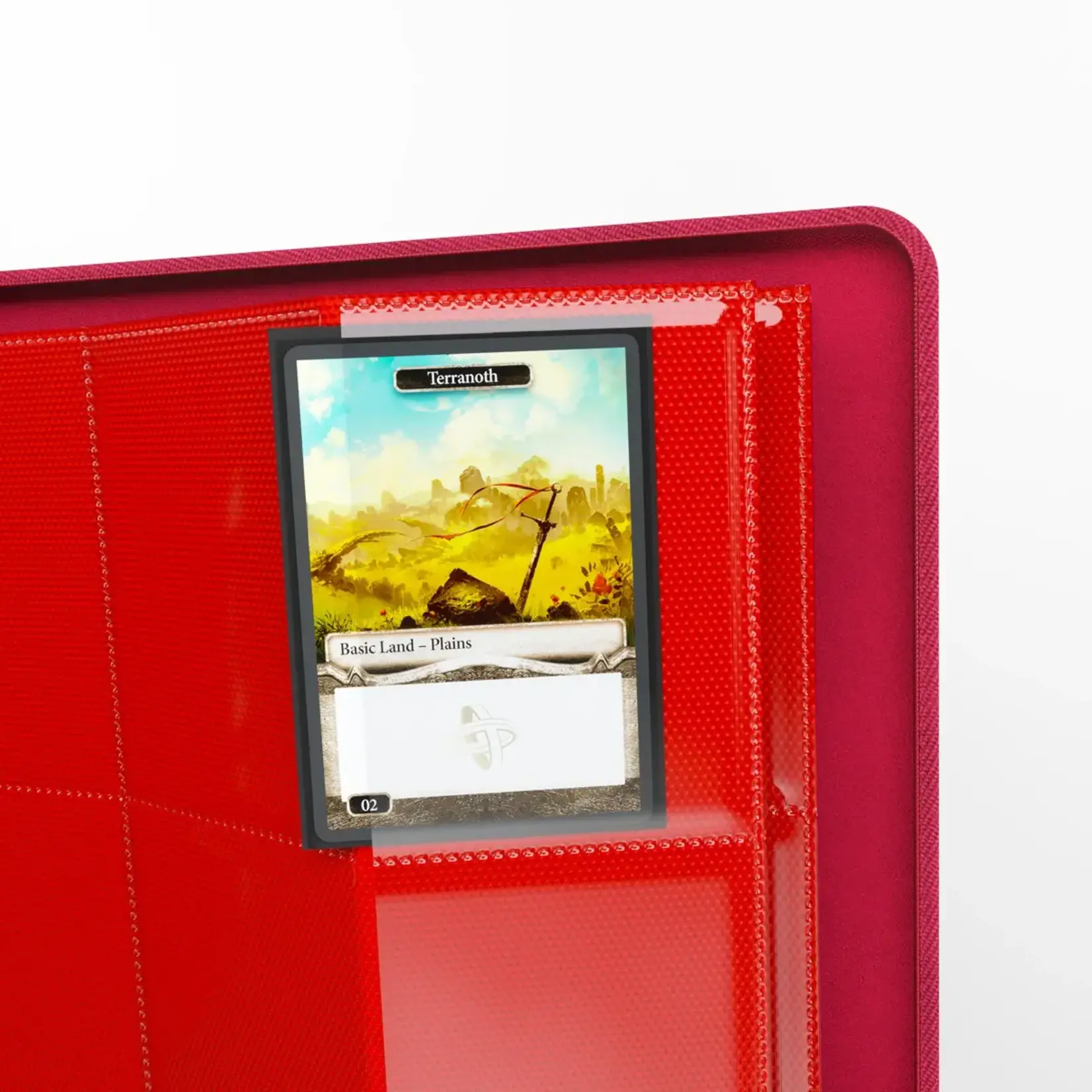 Zip-Up Album - 18-Pocket, Red - Gamegenic