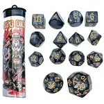 Goodman Games Mighty Dice of Arms 14-dice set for Dungeon Crawl Classics (DCC)