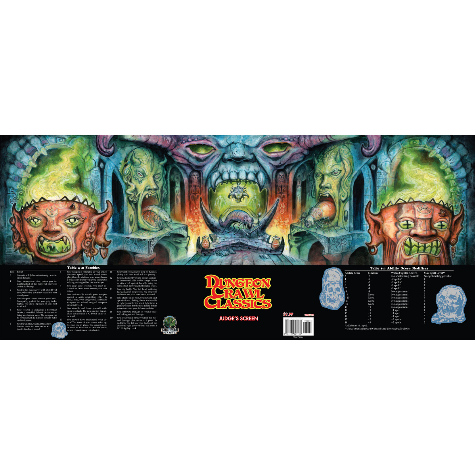 Goodman Games Dungeon Crawl Classics Judge's Screen (ENG)