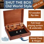Shut the Box Wood with Lid