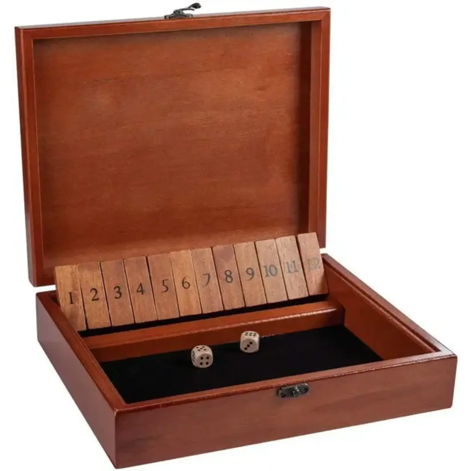 Shut the Box Wood with Lid