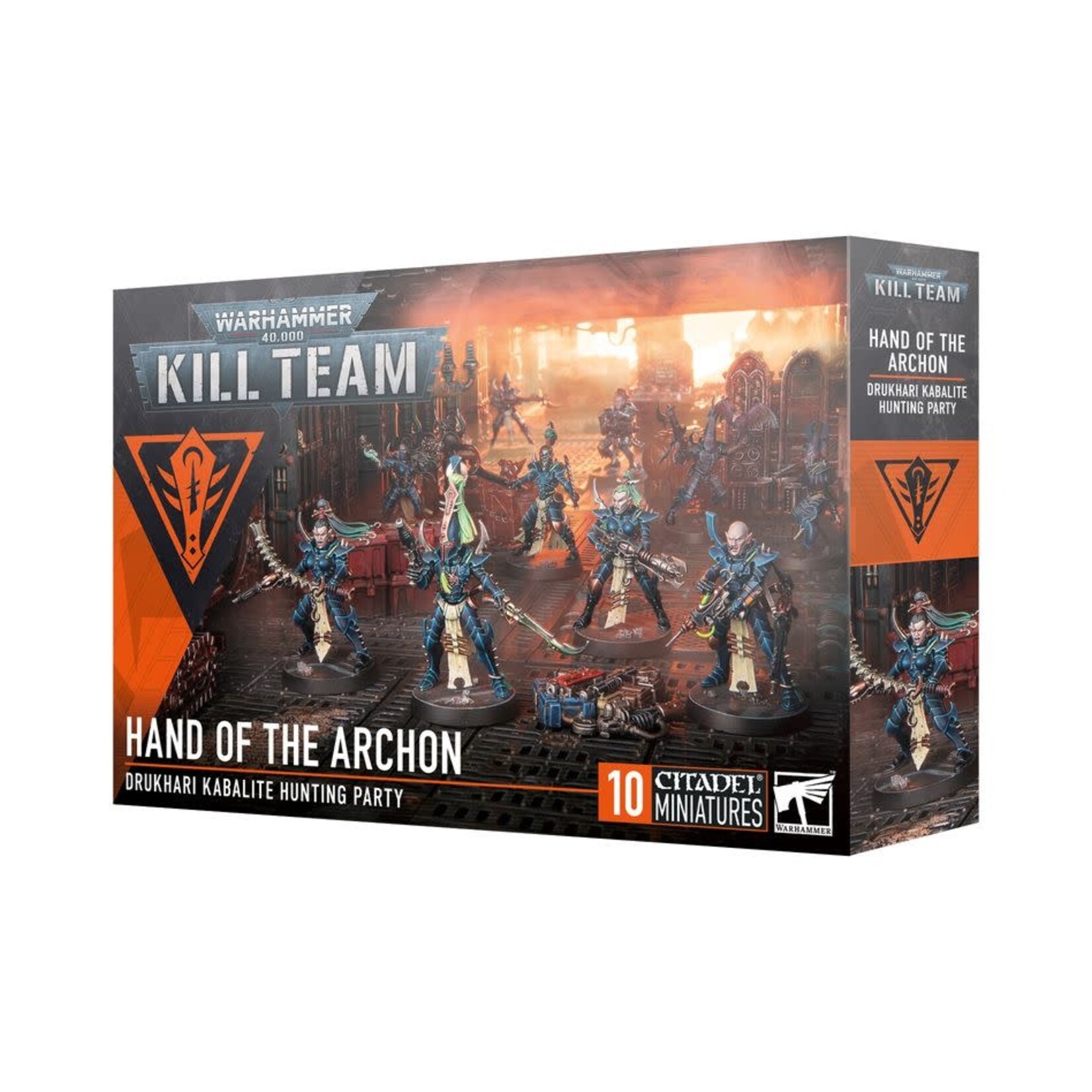 Games Workshop Hand of the Archon: Drukhari Kabalite Hunting Party - Warhammer 40,000 Kill Team