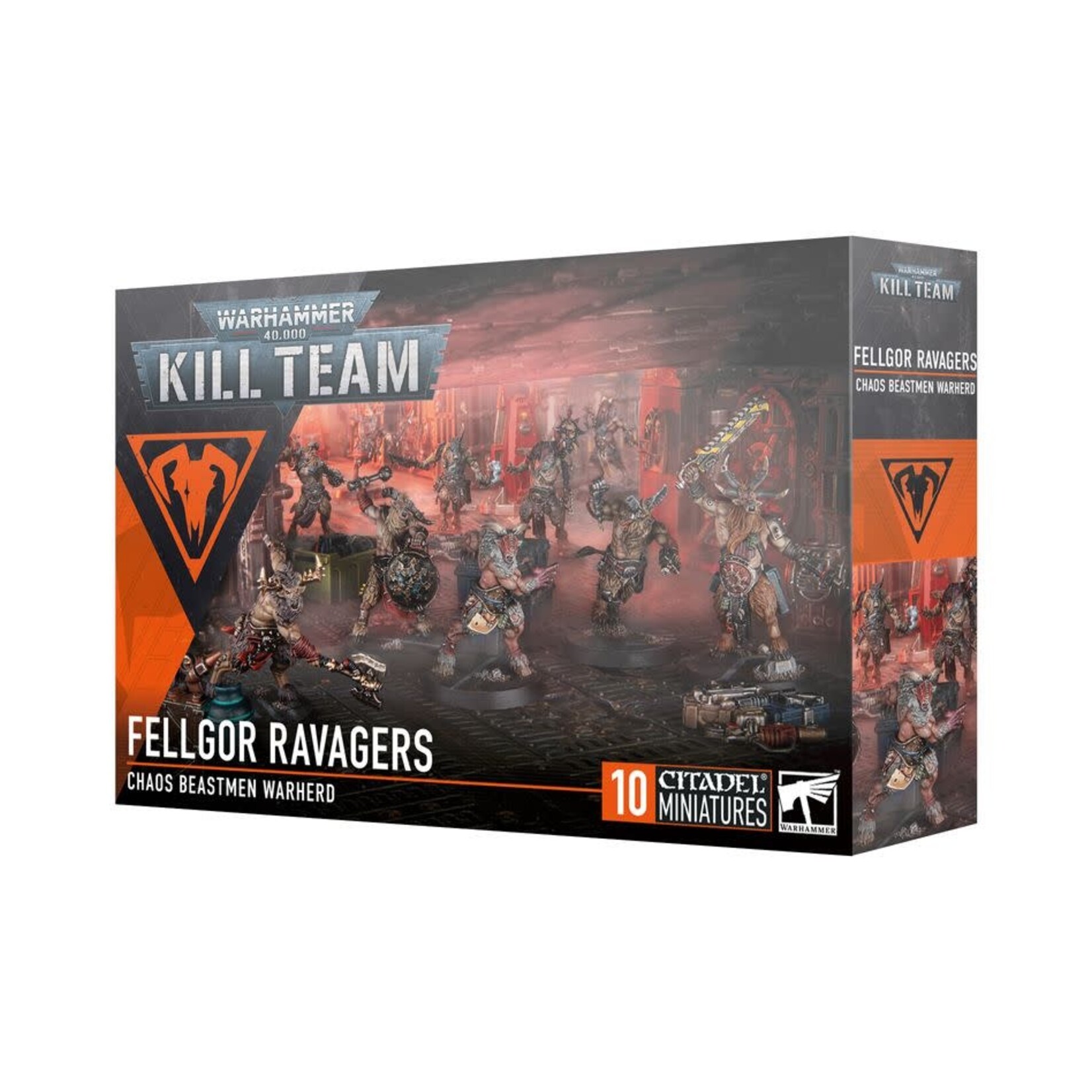Games Workshop Fellgor Ravagers: Chaos Beastmen Warherd - Warhammer 40,000 Kill Team