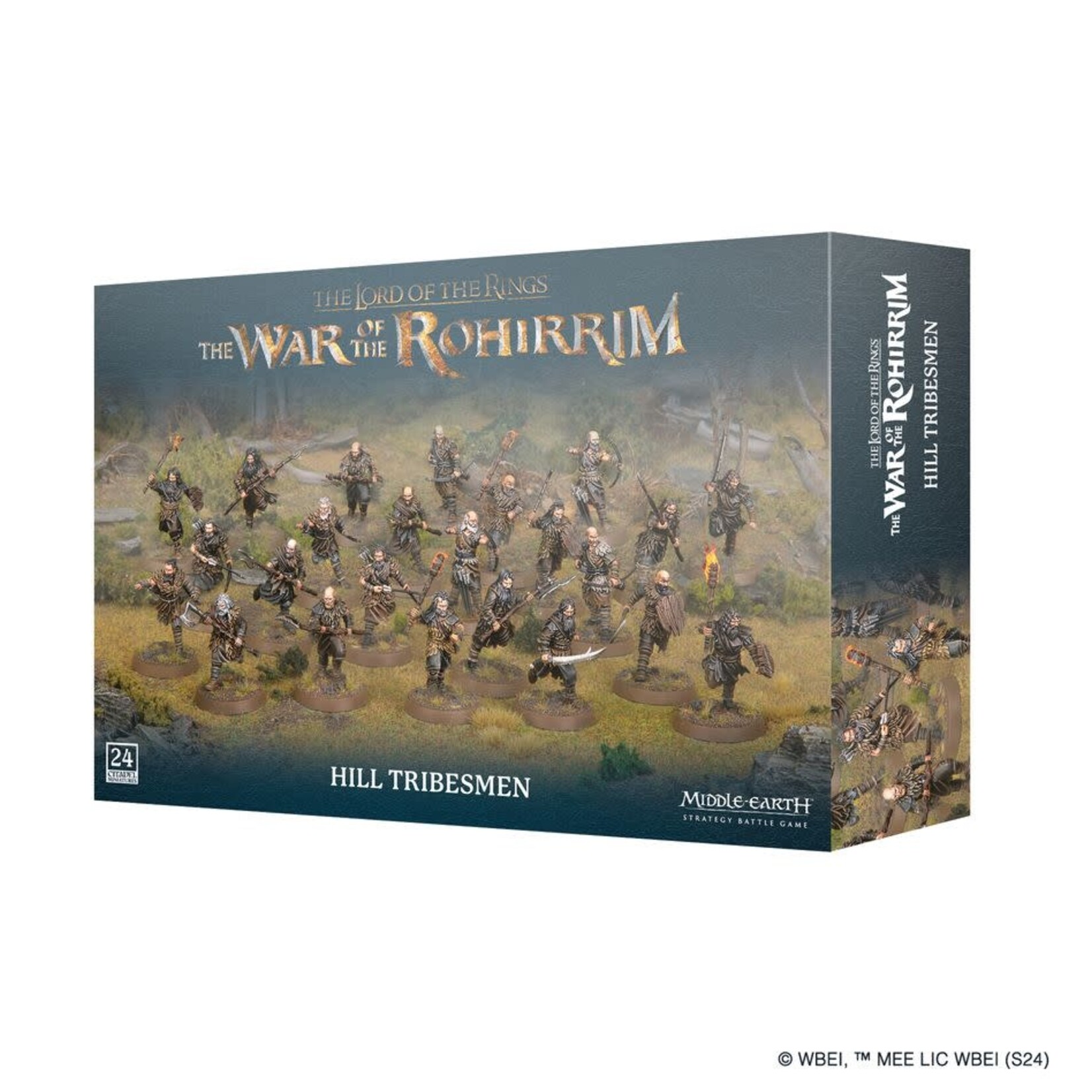 Games Workshop Hill Tribesmen - The Lord of the Rings: The War of the Rohirrim  - Middle-Earth Strategy Battle Game