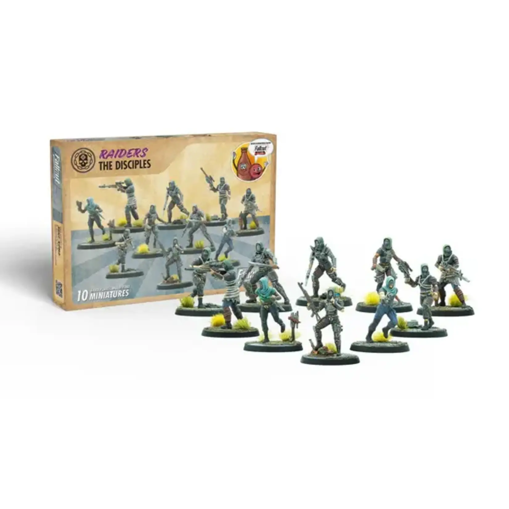 Modiphius The Disciples - Raiders - Fallout: Wasteland Warfare & Fallout: Factions