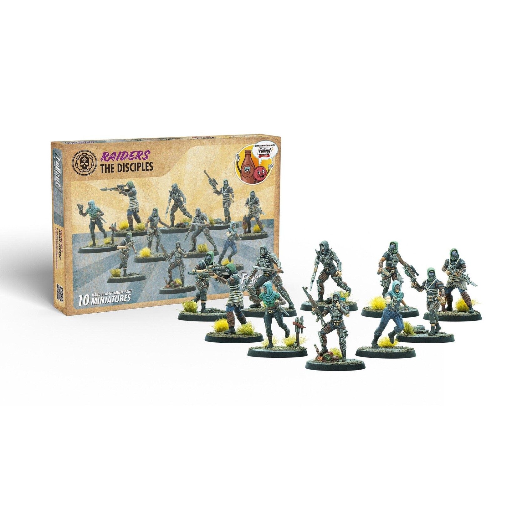 Modiphius The Disciples - Raiders - Fallout: Wasteland Warfare & Fallout: Factions