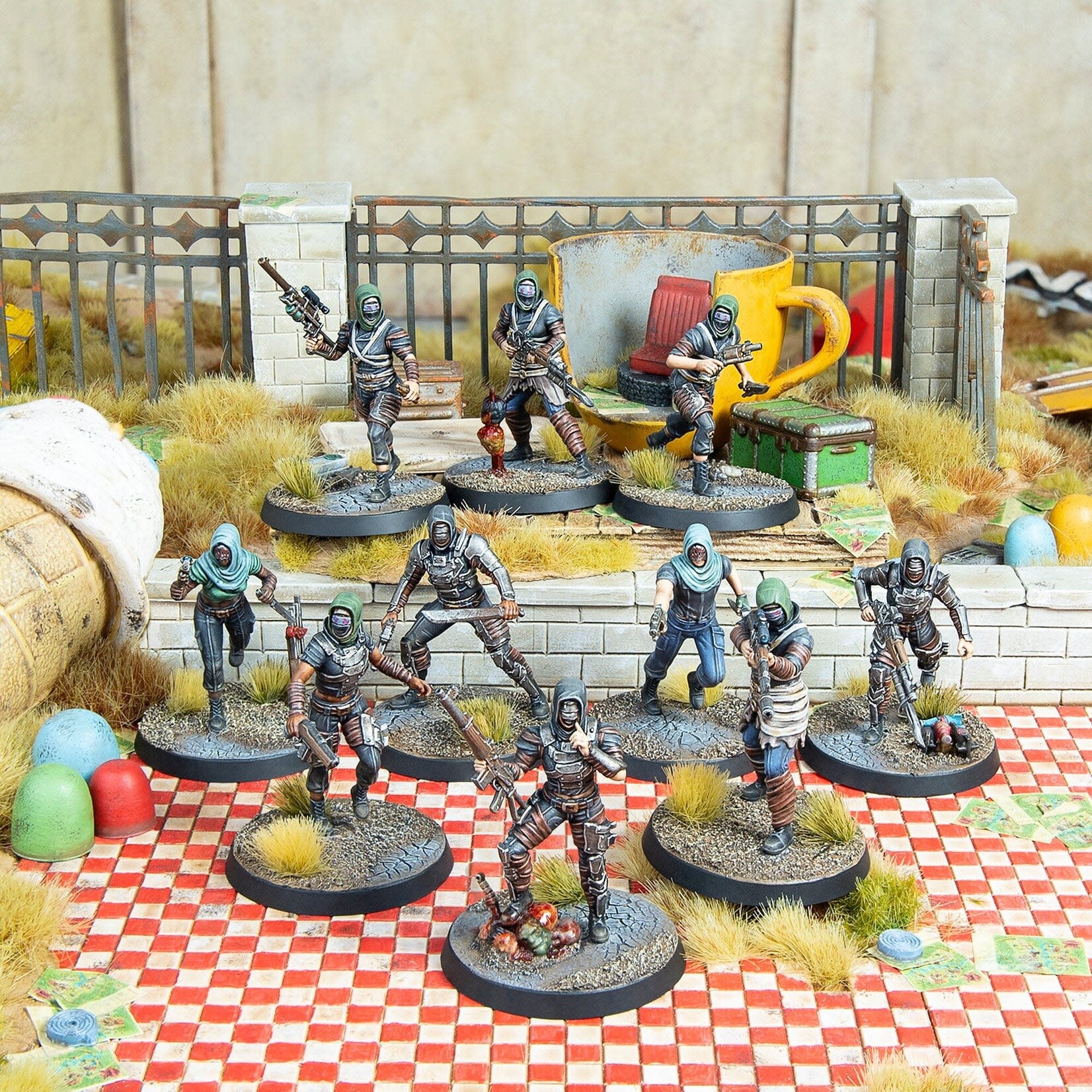 Modiphius The Disciples - Raiders - Fallout: Wasteland Warfare & Fallout: Factions