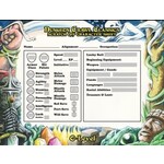 Goodman Games Dungeon Crawl Classics Scratch-Off Zero-Level Character Sheets (15)