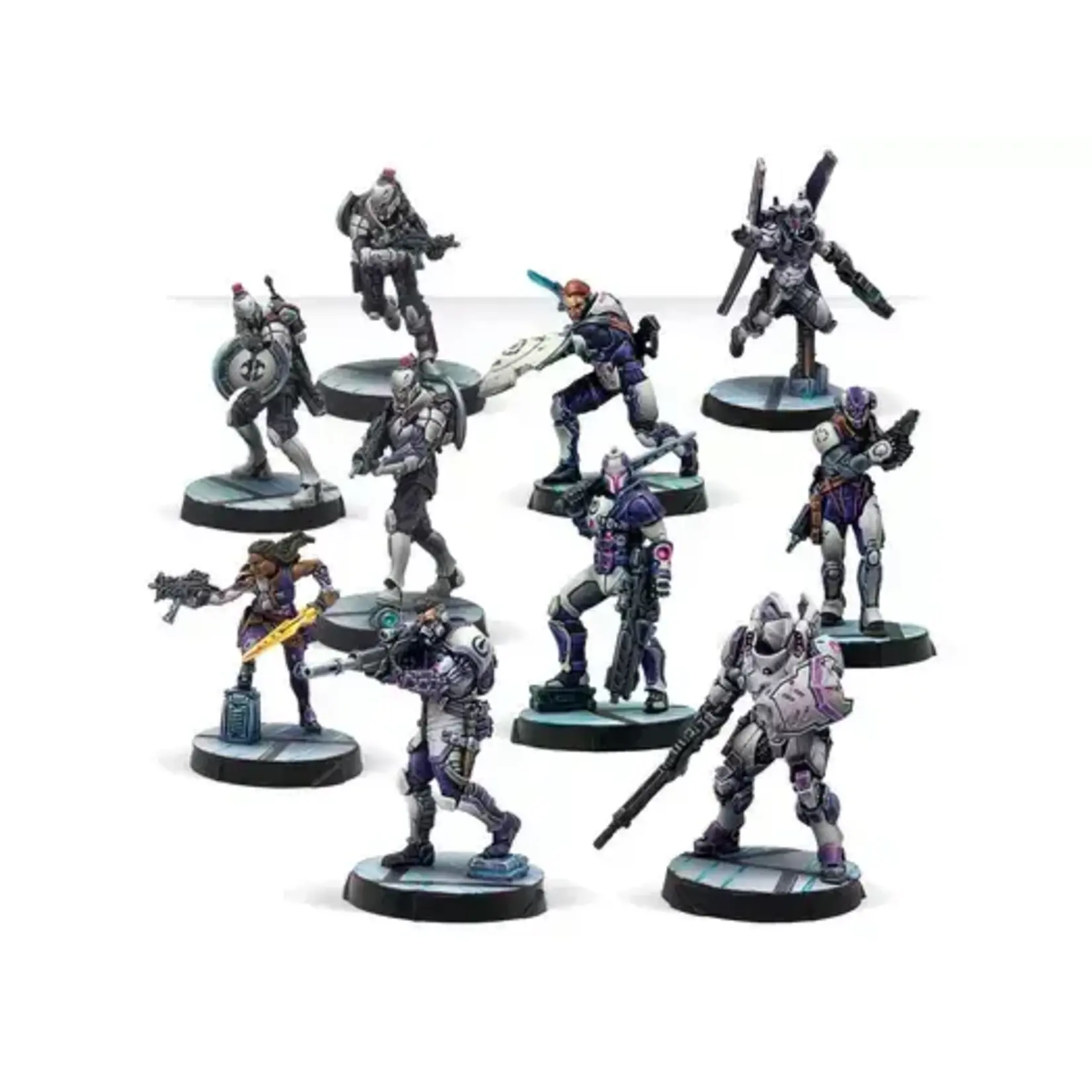 Corvus Belli Steel Phalanx Action Pack - Aleph - Infinity