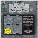 Dry-Erase Dungeon Tiles  5" Graystone