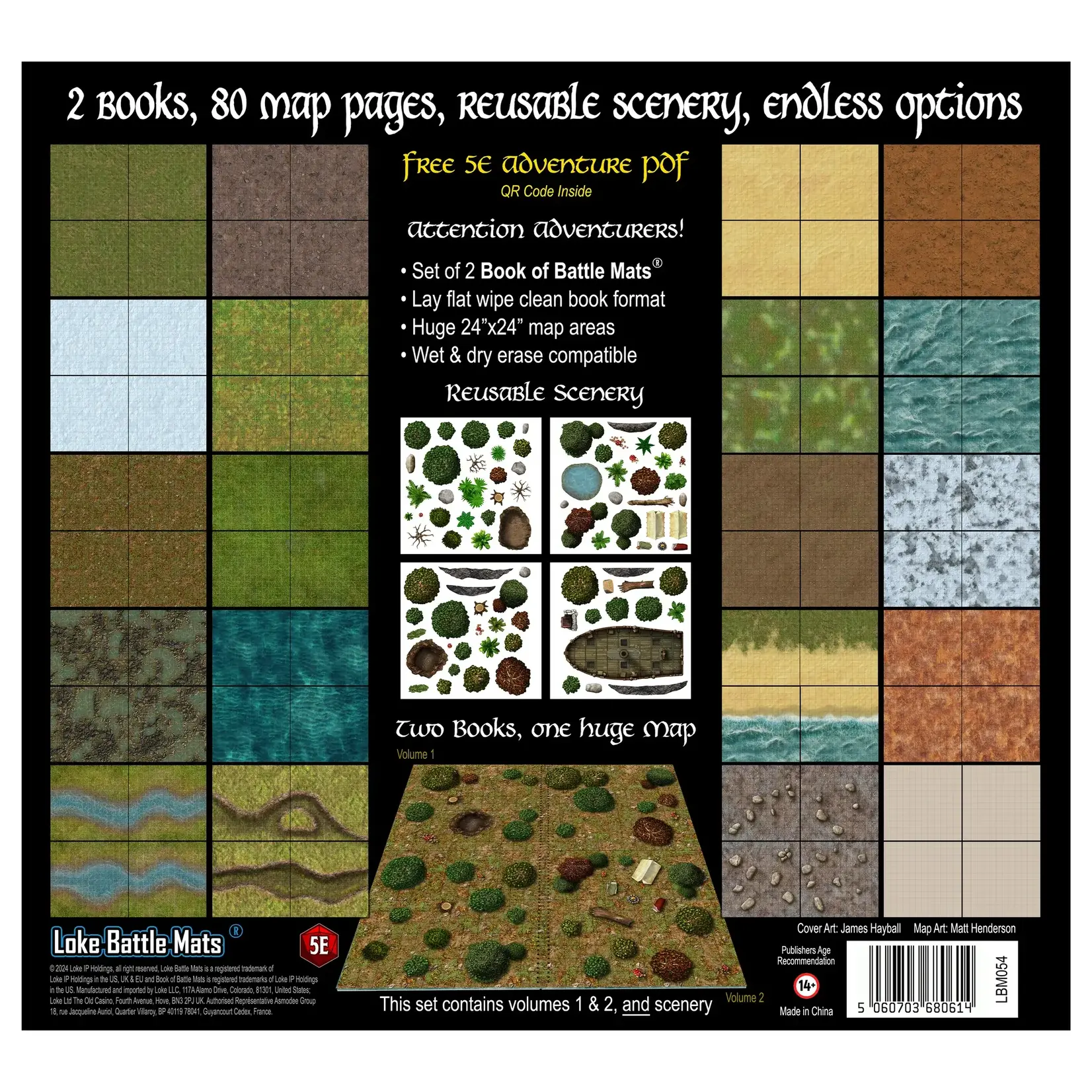 The Terrain Set: Build Your Own Battle Maps - Loke Battle Mats