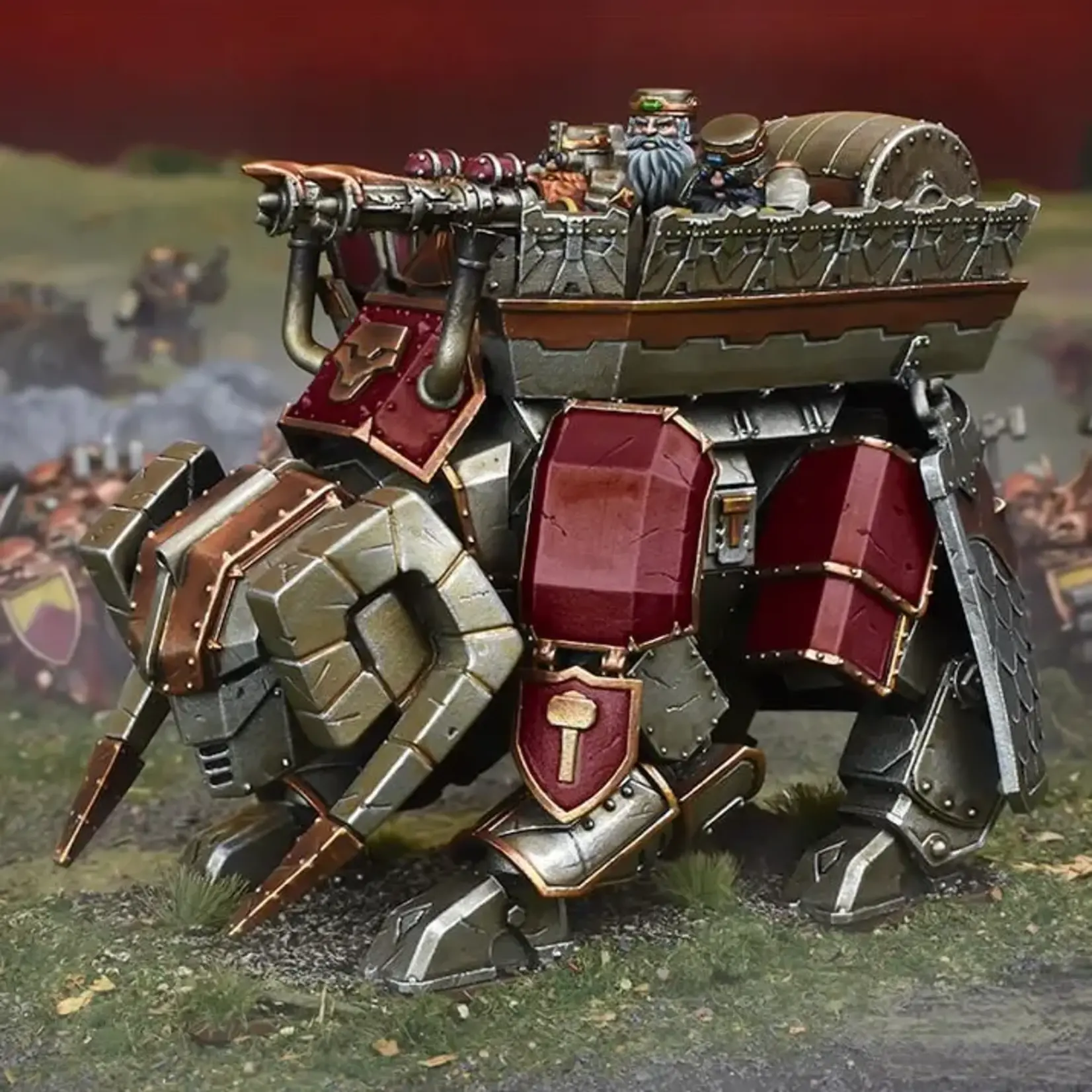 Mantic Steel Behemoth - Dwarfs - Kings of War